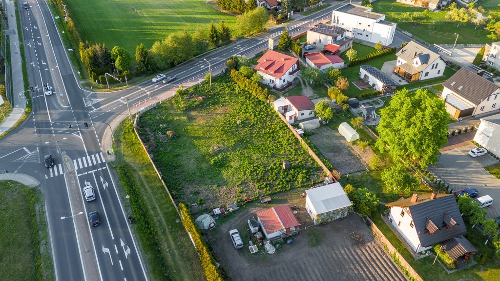 Duża działka pod dom lub inwestycję, blisko A2