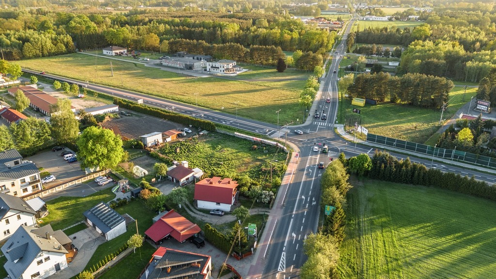 Duża działka pod dom lub inwestycję, blisko A2