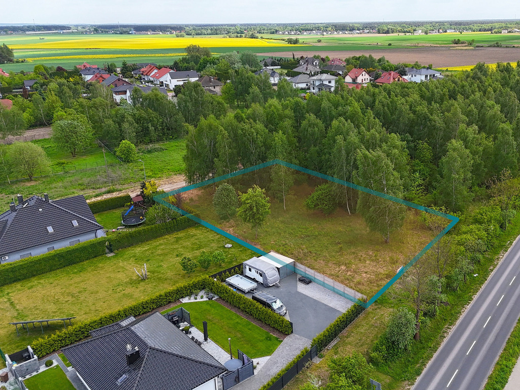 Sady pod Poznaniem  działka 1544 m2 | MPZP