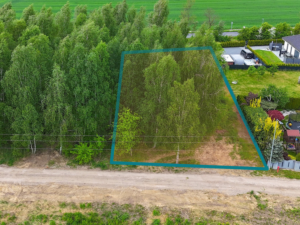 Sady pod Poznaniem  działka 1544 m2 | MPZP
