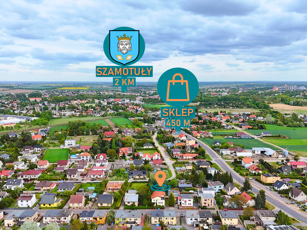 Szamotuły - dom na 2 działkach! inwestycja