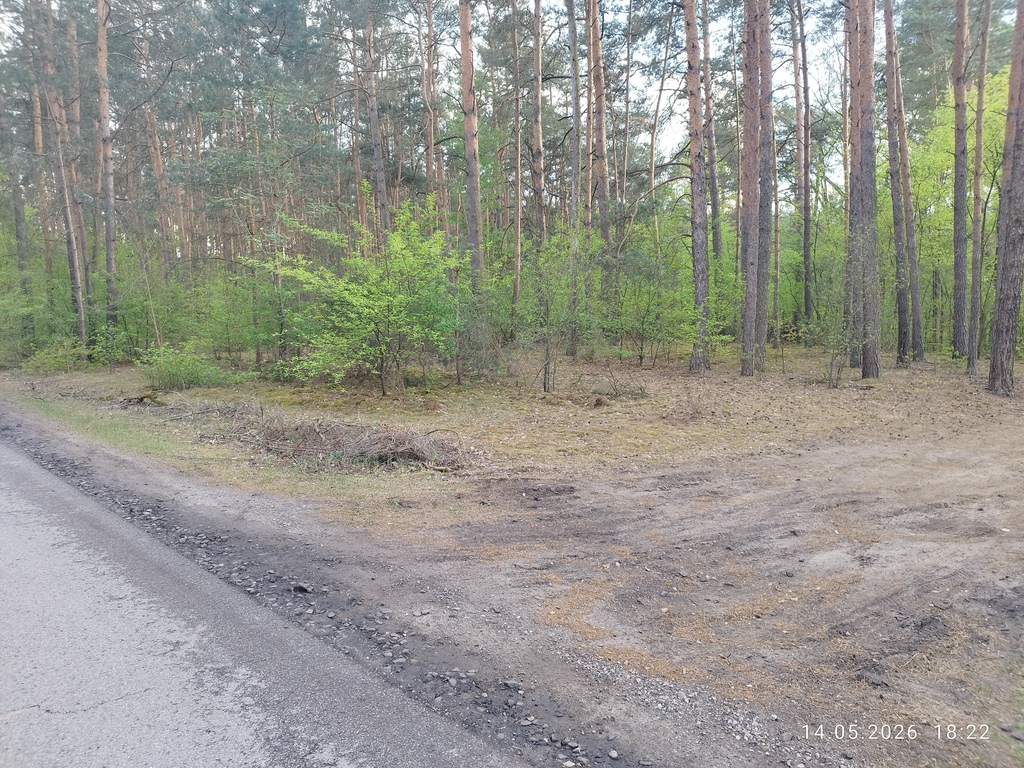 Działka budowlana 1200 m² Helenów, MPZP