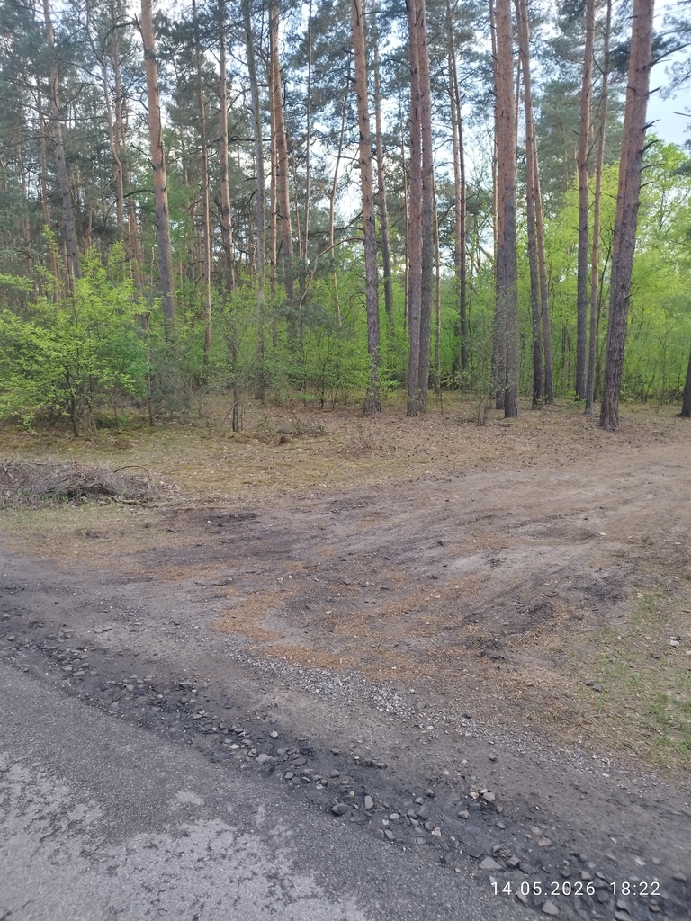 Działka budowlana 1200 m² Helenów, MPZP