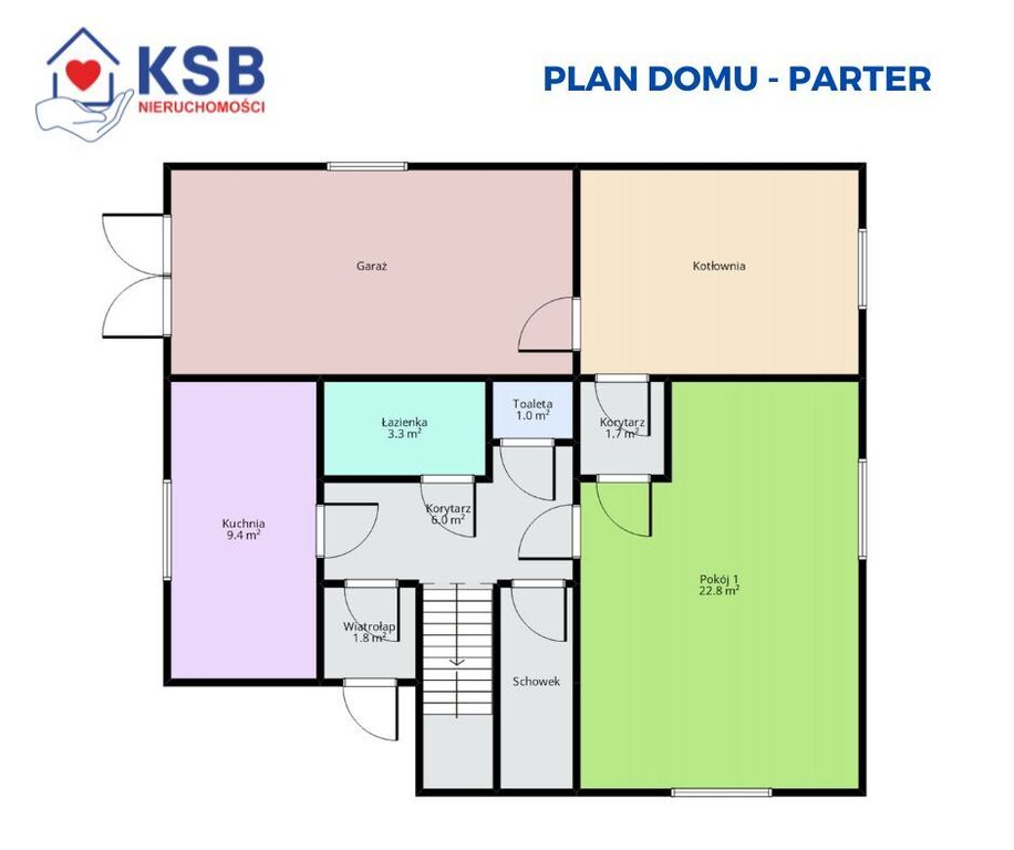 Przestronny dom 130m2 działka 483m2 ul. Goździkowa