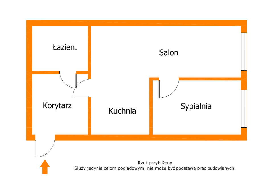 Lubsko - 2 pokoje, parter, świetna lokalizacja!
