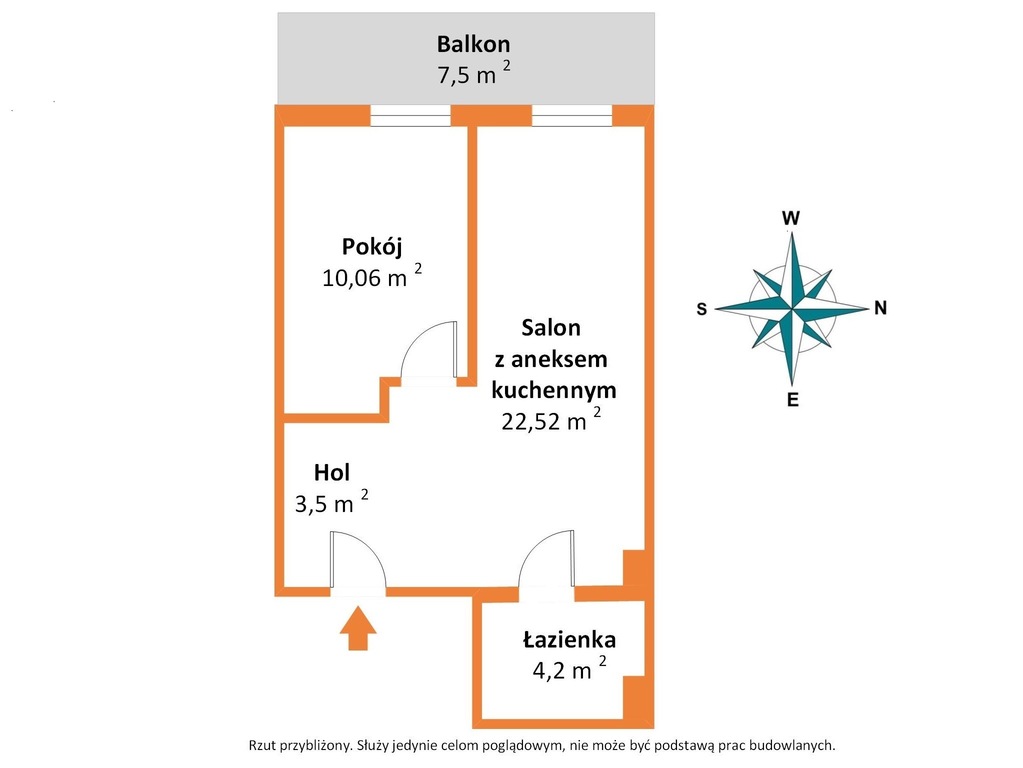 Nowe 2 pokoje z tarasem na zachód! Natura Park