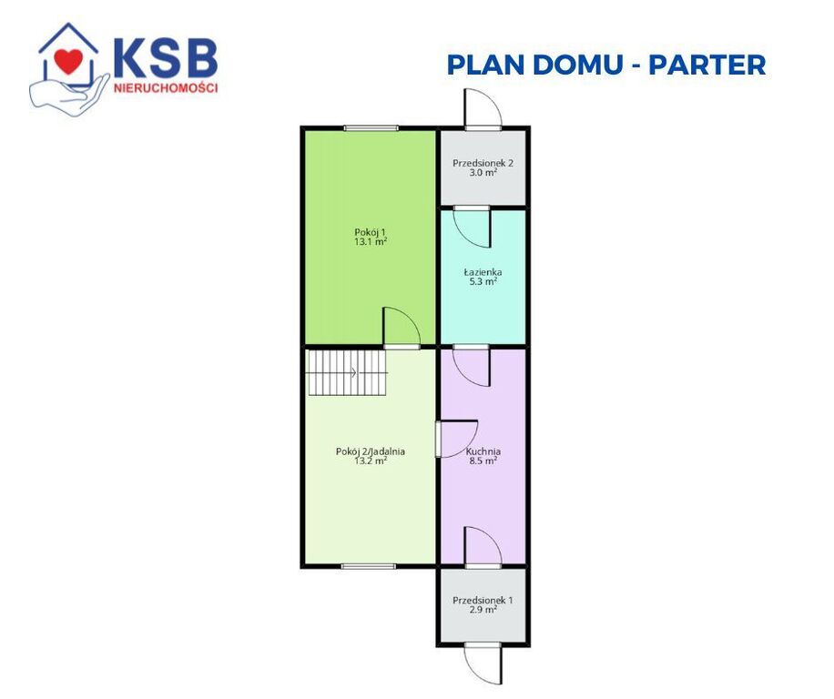 Funkcjonalny dom 91m2 na działce 334m2 Ćmielów