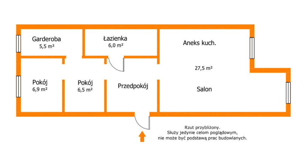 Loftowy Klimat w Kamienicy | 3 Pokoje | Parter