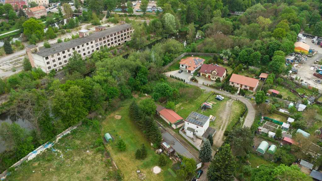 Dom Żagań bardzo duża działka