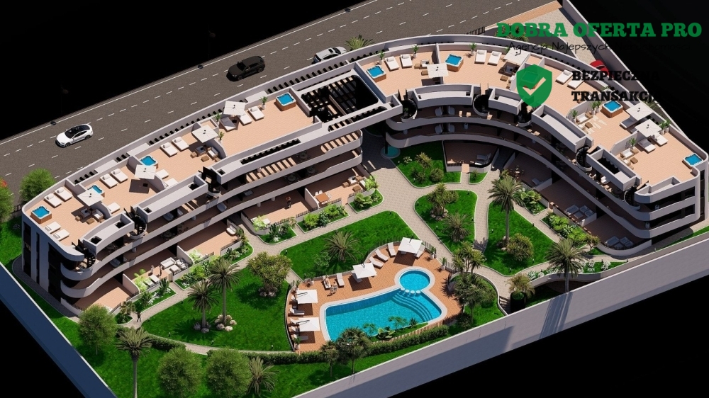 Apartament przy polu golfowym – Los Alcázares