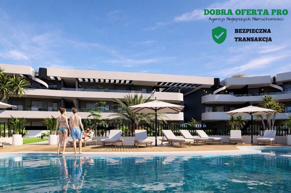 Apartament przy polu golfowym – Los Alcázares