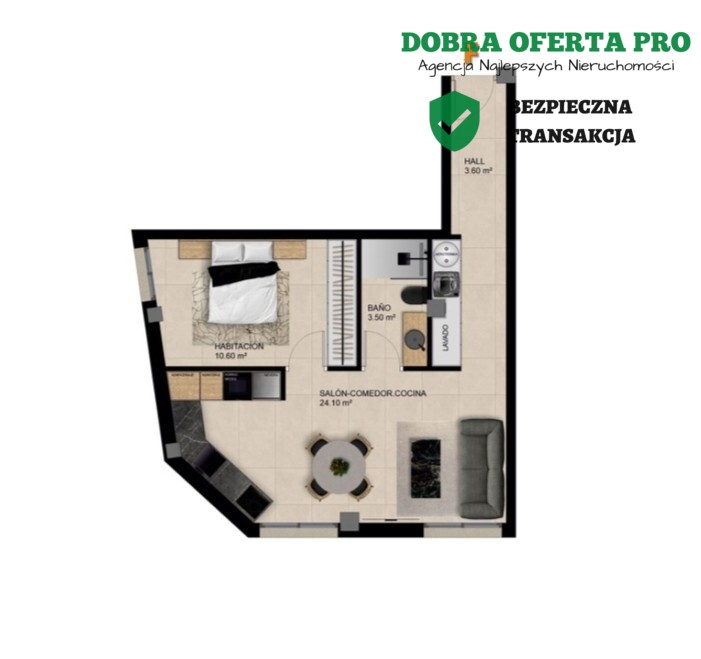 Apartament z basenem na dachu – Catral