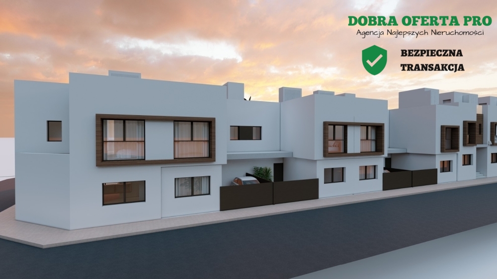 Dom szeregowy z basenem – San Javier