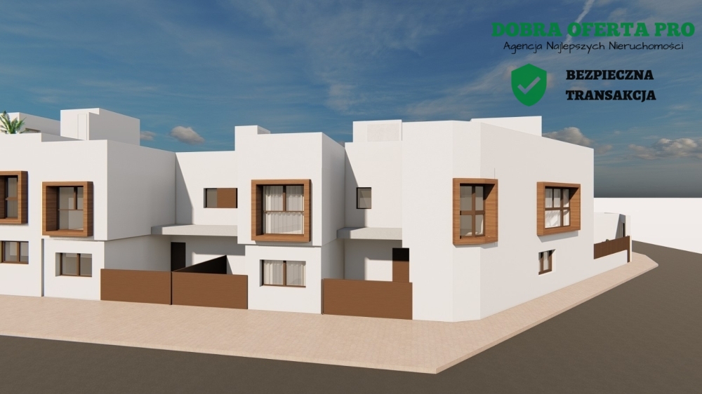 Dom szeregowy z basenem – San Javier