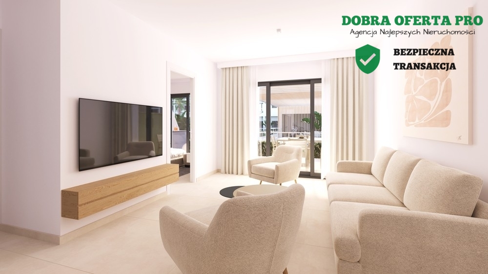 Apartament z basenem i siłownią – San Cayetano