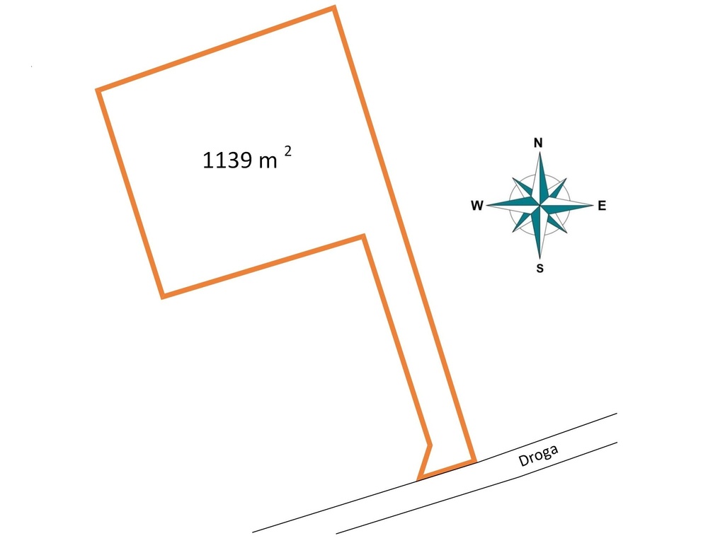 Mierzyn | jezioro - Puszcza Notecka – 1139 m² z WZ