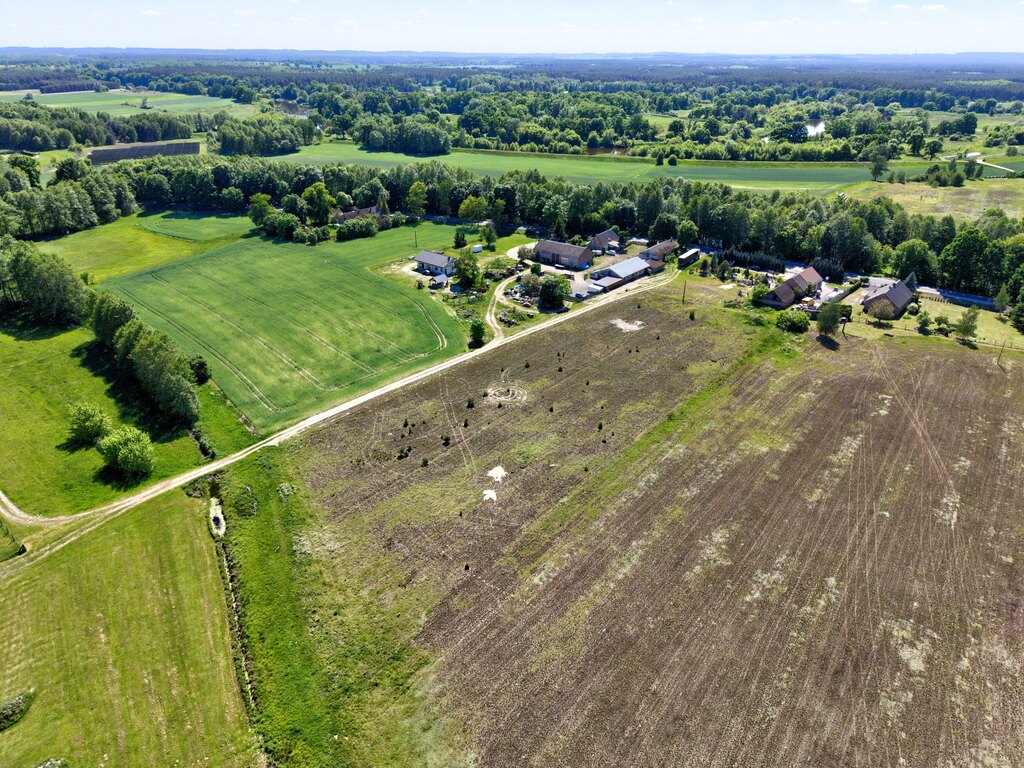 Mierzyn | jezioro - Puszcza Notecka – 1139 m² z WZ