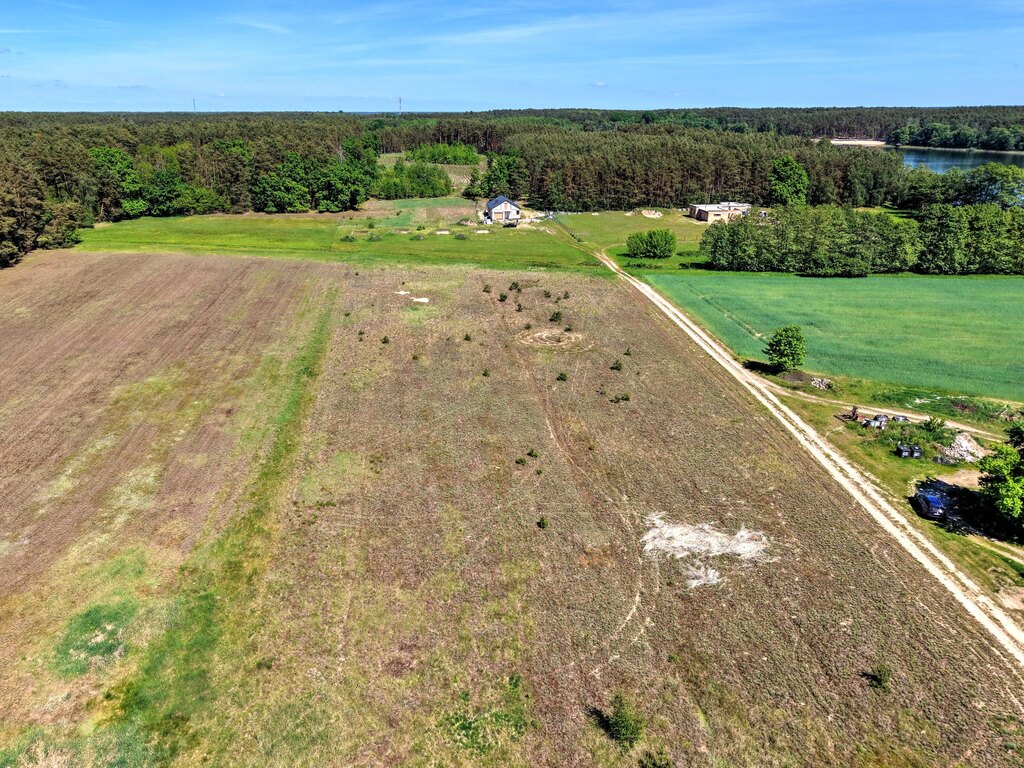 Mierzyn | jezioro - Puszcza Notecka – 1139 m² z WZ