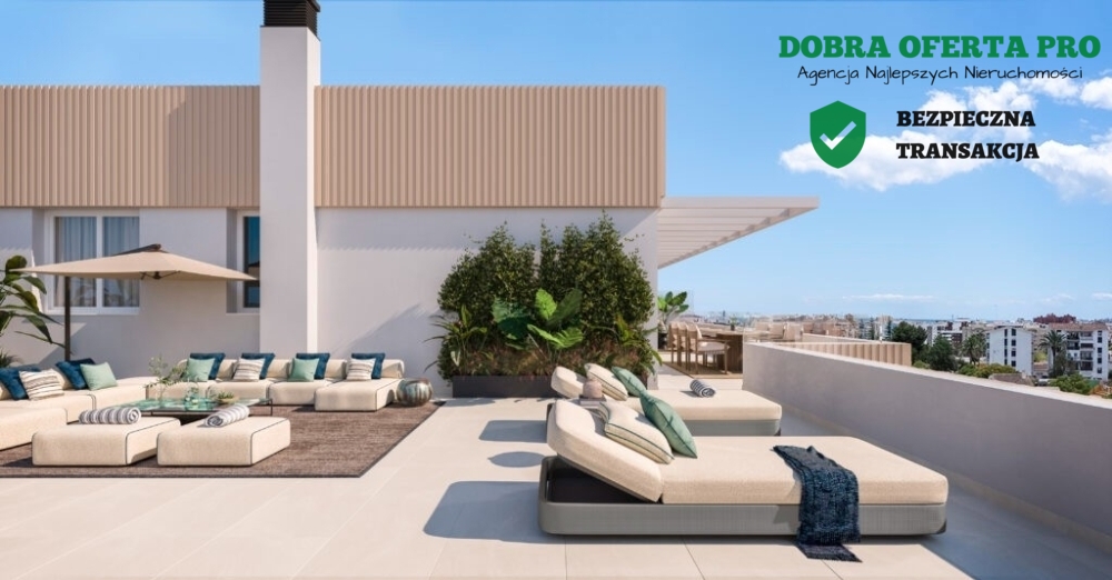 Apartament z basenem i siłownią – Estepona