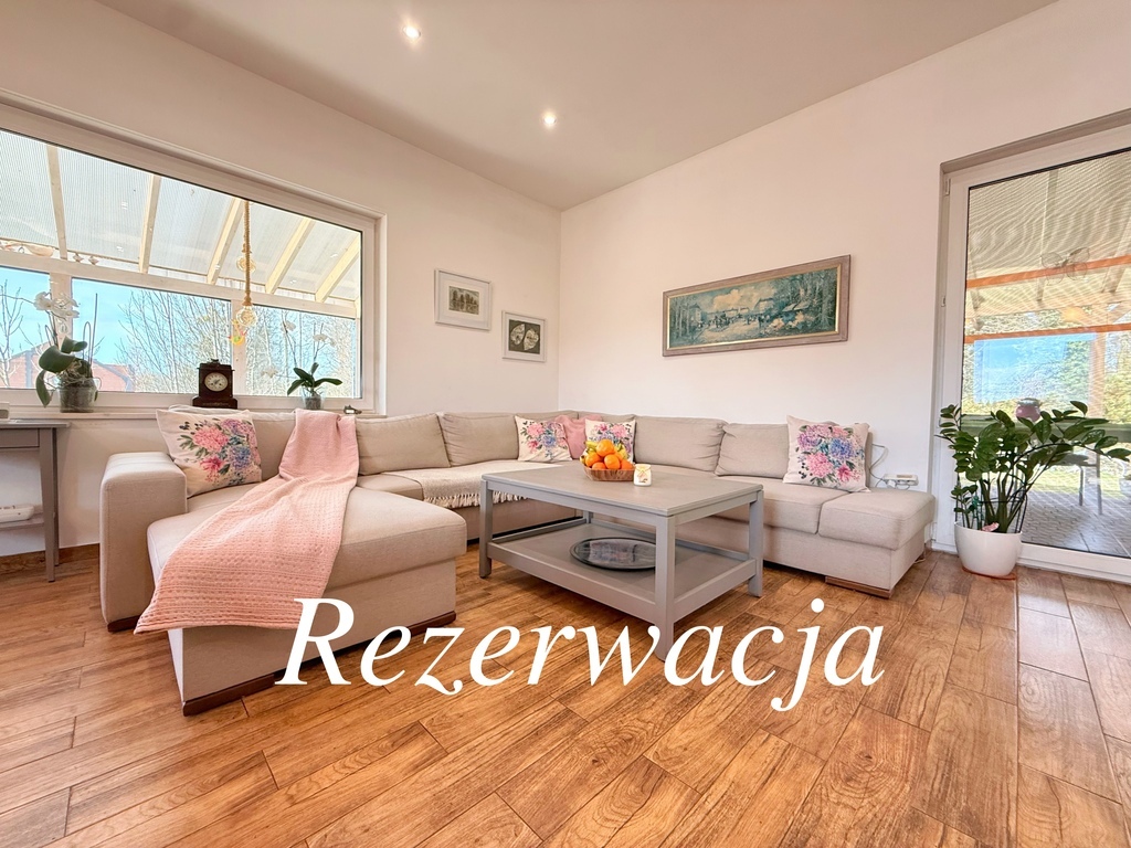 Parterowy dom 110 m², 4-pok., ogród, garaż | Dobra