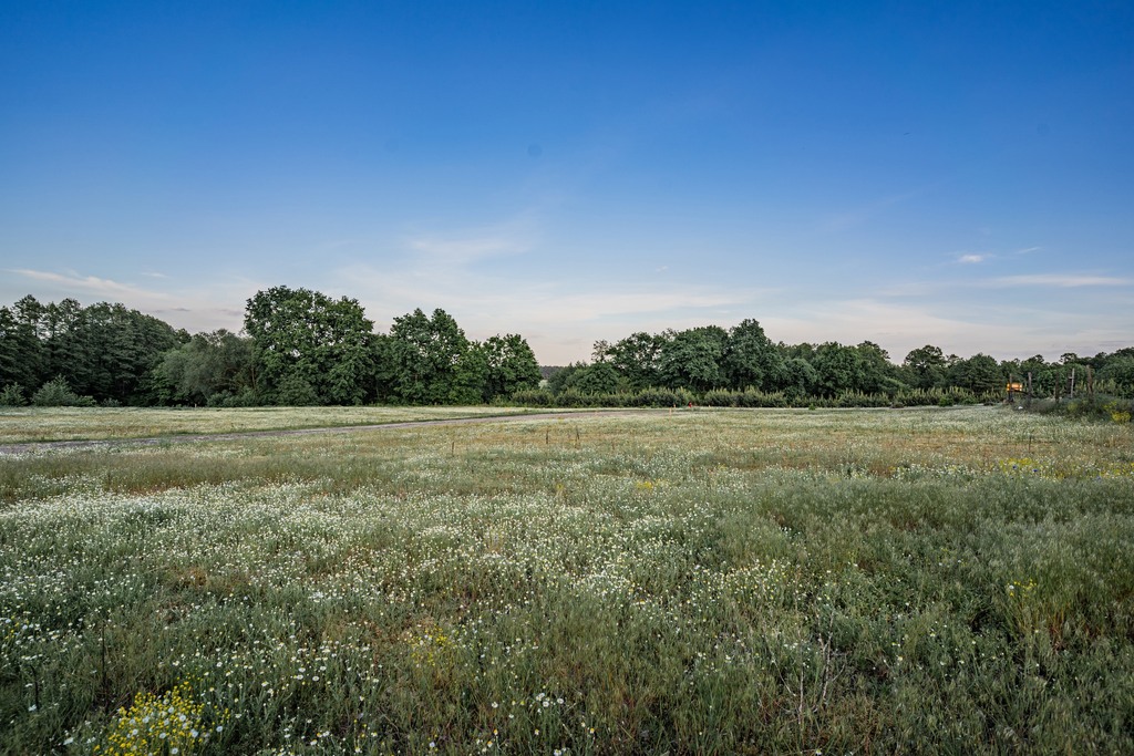 Wioska, jezioro i przestrzeń do życia