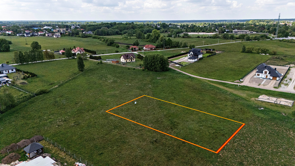 Działka 1750 m2 w Różannie na nowym osiedlu Opoczy