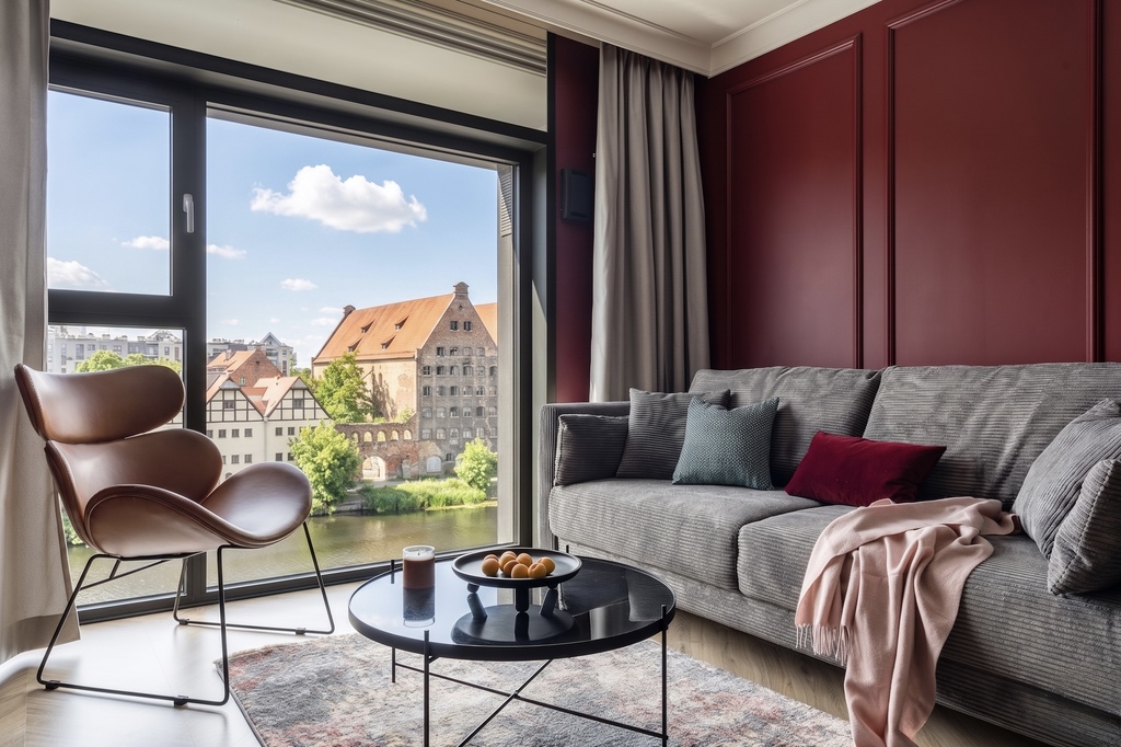 Wintera | 2 apartamenty | Widok na Motławę