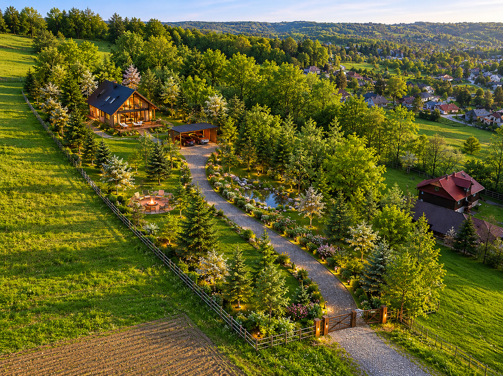 Widokowa działka budowlana | Lubenia | 2800 m²