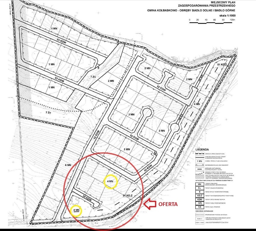 Działka z pięknym widokiem i z domem 70 m2
