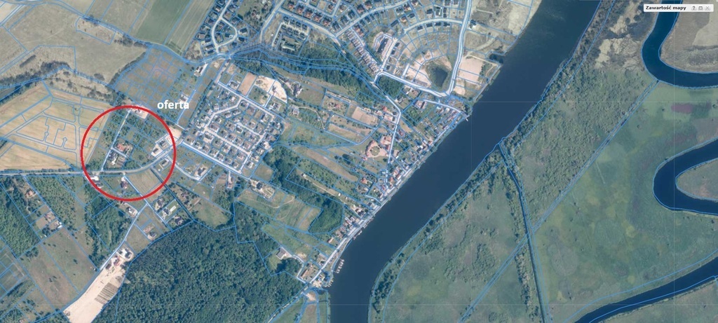 Działka z pięknym widokiem i z domem 70 m2