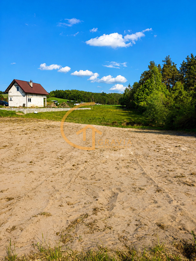 Przetoczyno - działki budowlane przy lesie