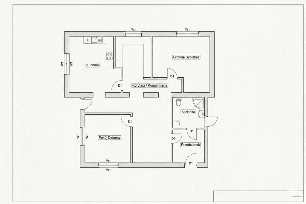 Dom 100m2 Korczyna/Krosno