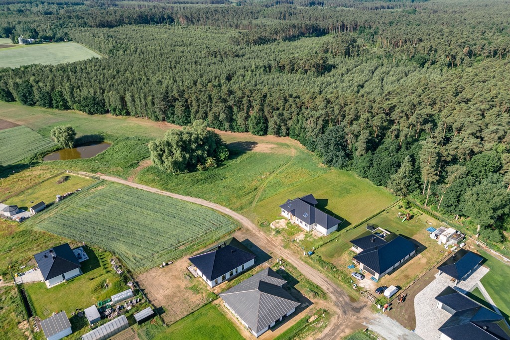 Porażyn działka budowlana 3357m2 MPZP| pod lasem