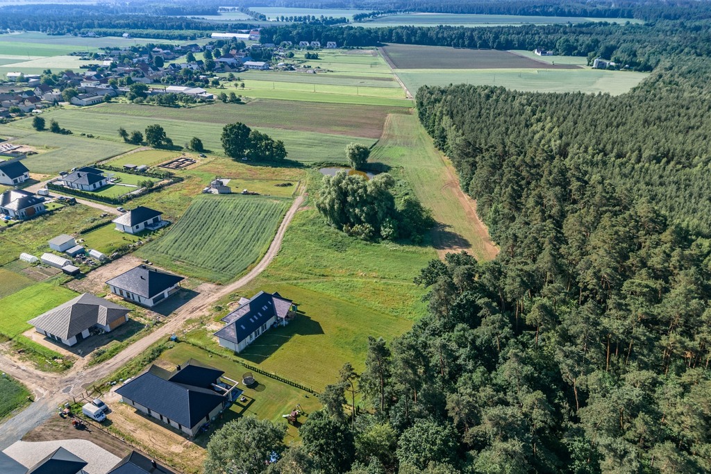 Porażyn działka budowlana 3357m2 MPZP| pod lasem