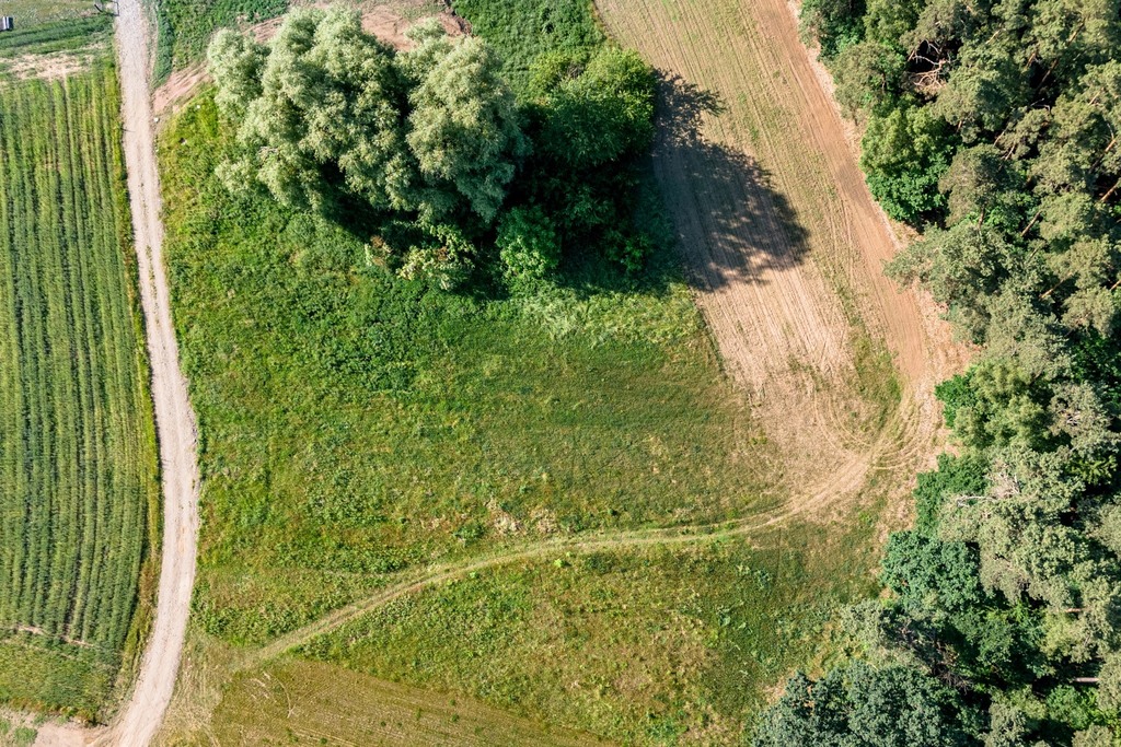 Porażyn działka budowlana 3357m2 MPZP| pod lasem