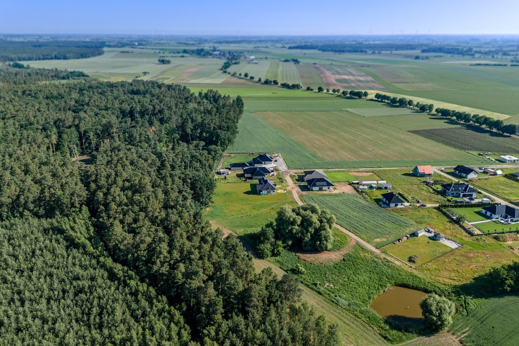 Porażyn działka budowlana 3357m2 MPZP| pod lasem