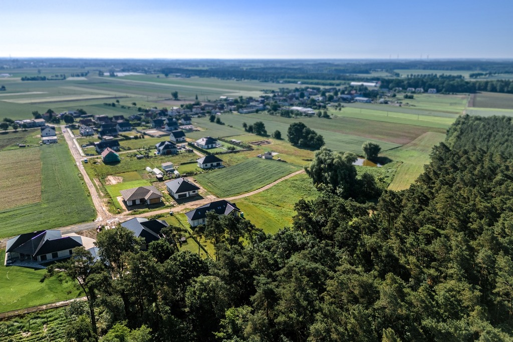 Porażyn działka budowlana 3357m2 MPZP| pod lasem
