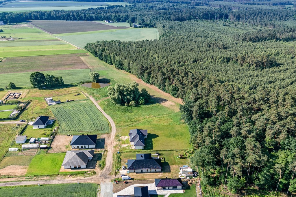 Porażyn działka budowlana 3357m2 MPZP| pod lasem