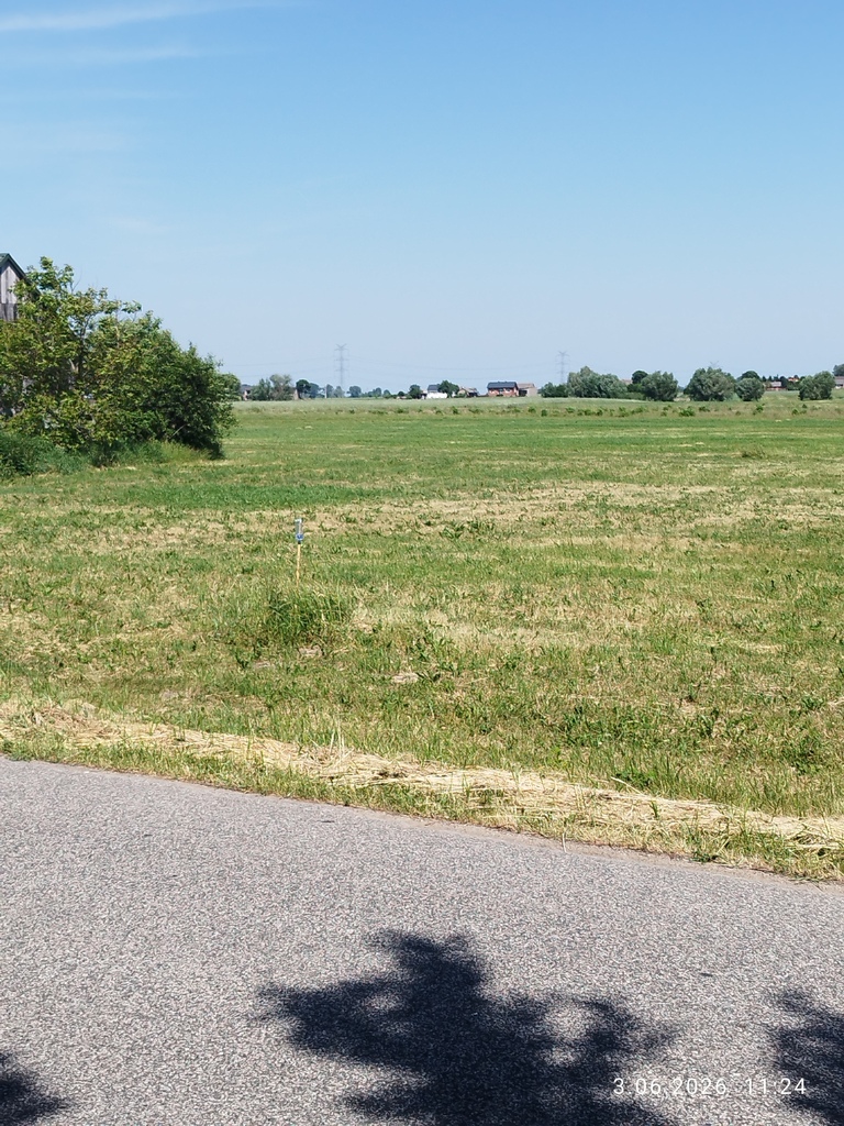 Działka rolno-budowlana 3503 m² Albinów Głowno