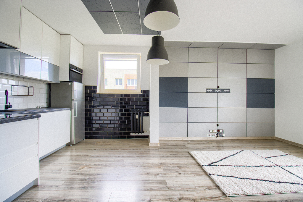 Salon z kuchnią oraz 3 pokoje dla Twojej rodziny