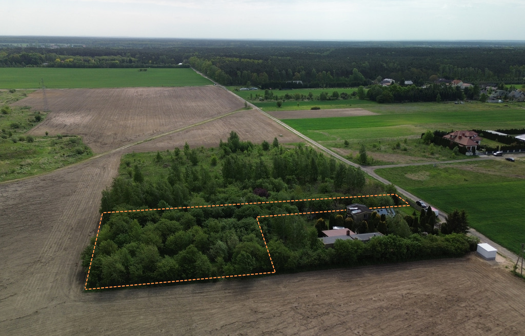 Połącz biznes z domem! Przestronna działka 2005 m²