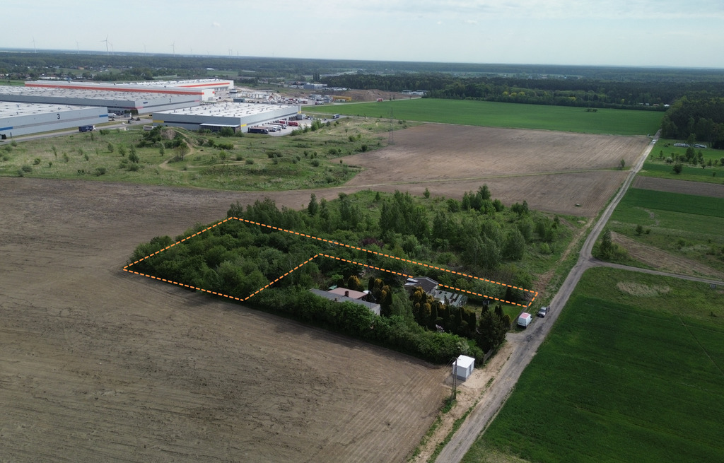 Połącz biznes z domem! Przestronna działka 2005 m²
