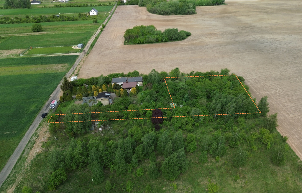 Połącz biznes z domem! Przestronna działka 2005 m²