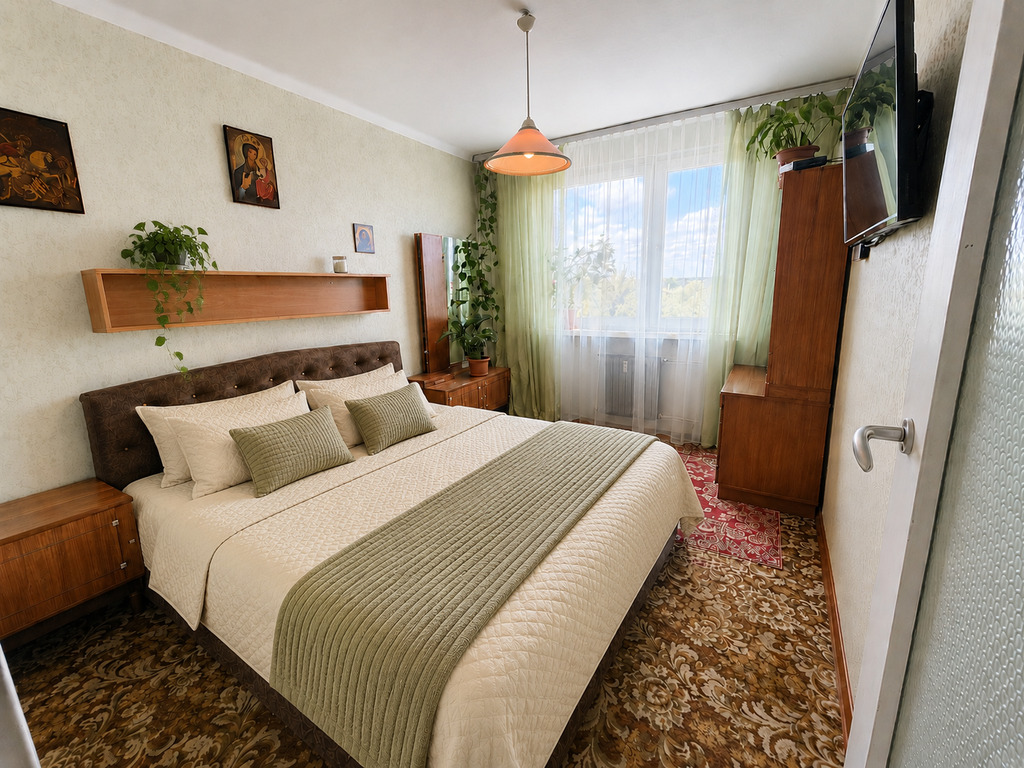 Garaż,ogródek i 79 m² możliwości - Łącznik