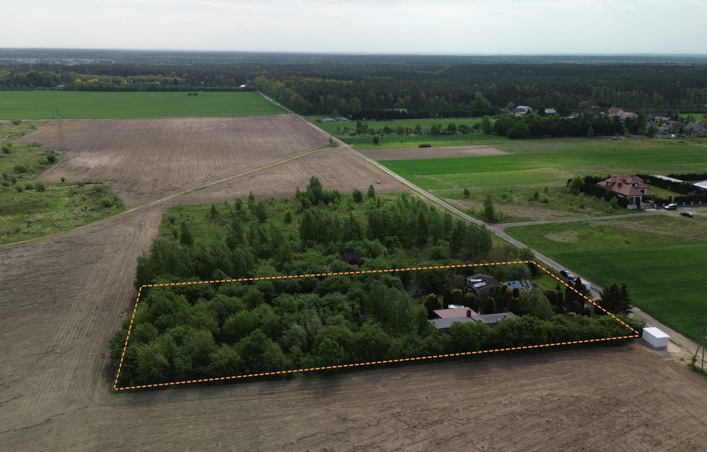 Teren inwestycyjny 4005 m² przy przy węźle S8