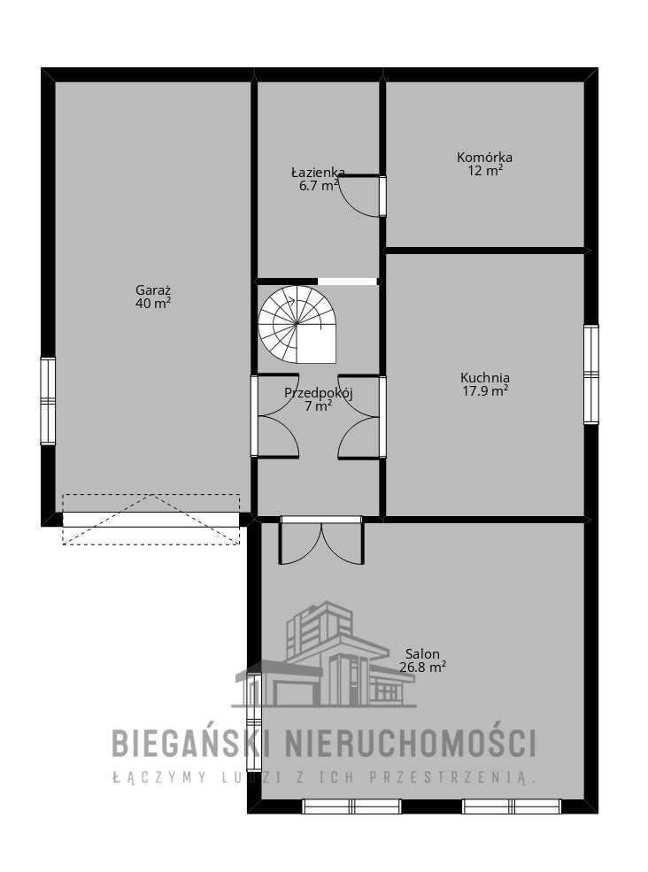 Dom z ogrodem w centrum Łęcznej