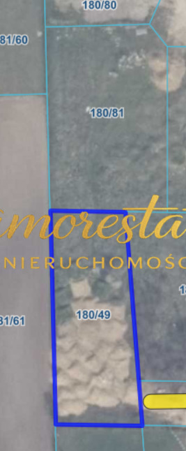 Działka w Małkowie pod dom jednorodzinny.