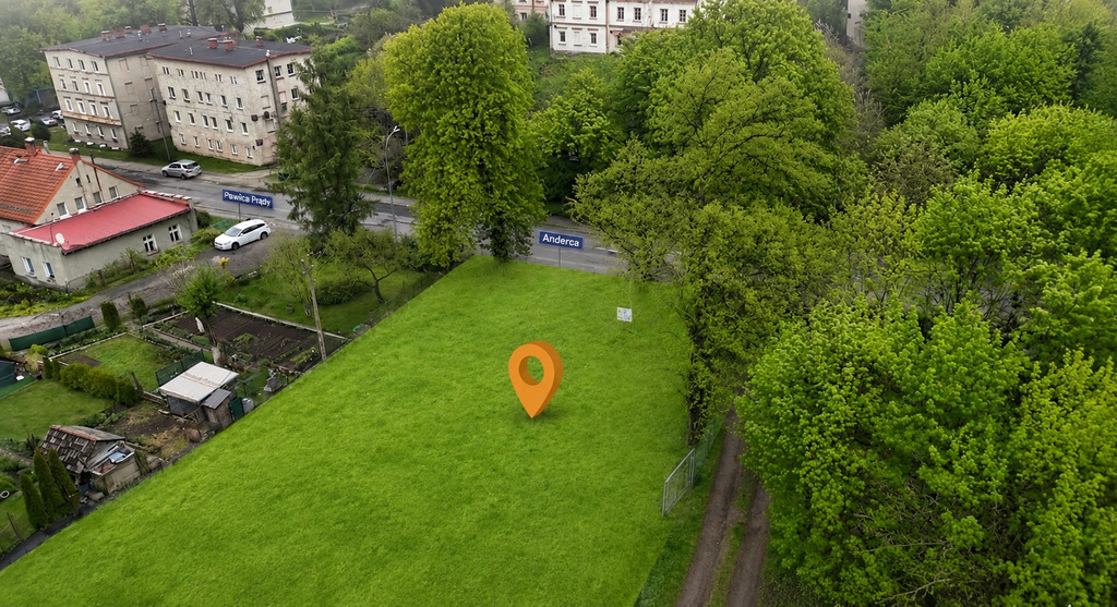 958 m² | WZ NA 2 DOMY | WIDOK NA CHEŁMIEC
