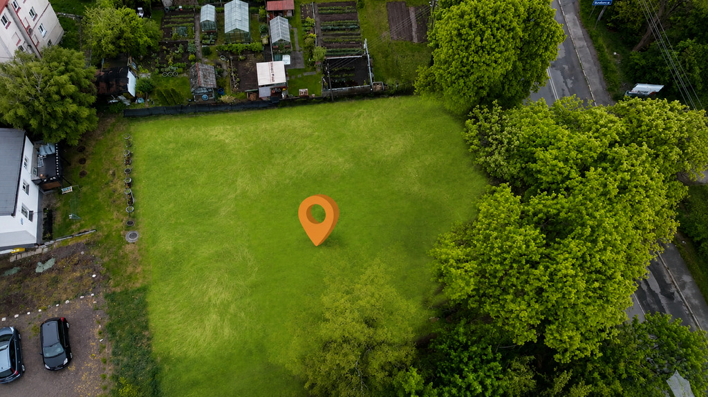 958 m² | WZ NA 2 DOMY | WIDOK NA CHEŁMIEC