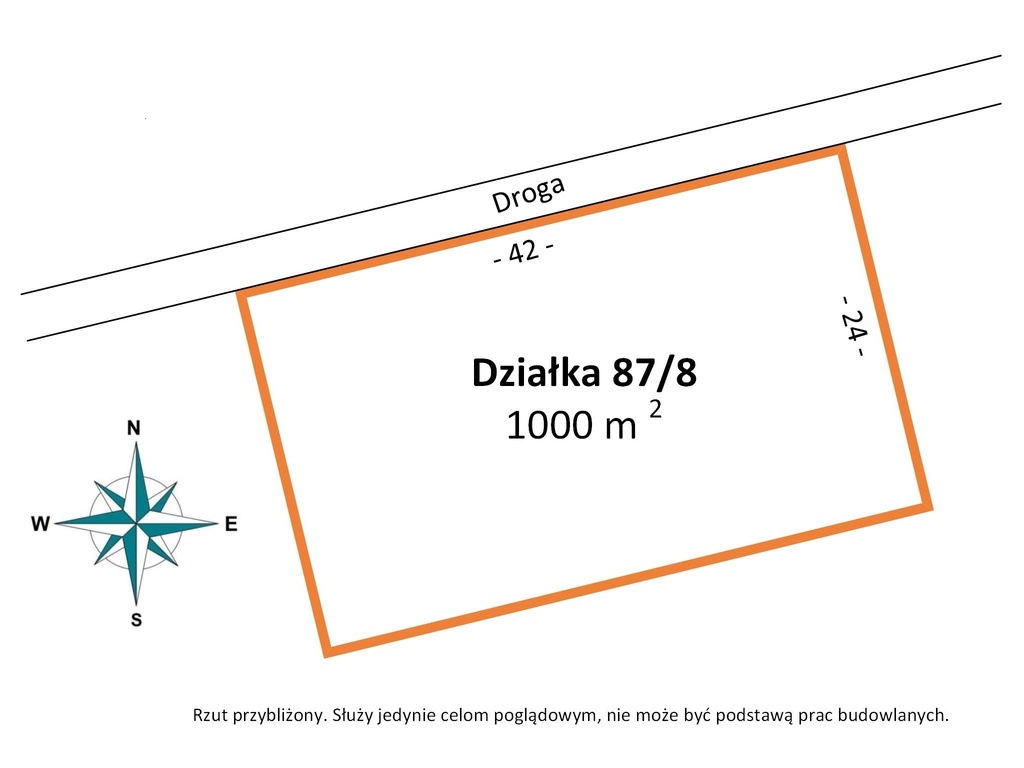 Działka budowlana,1437m2,Rydzynki,ul.Żabia,łódzkie